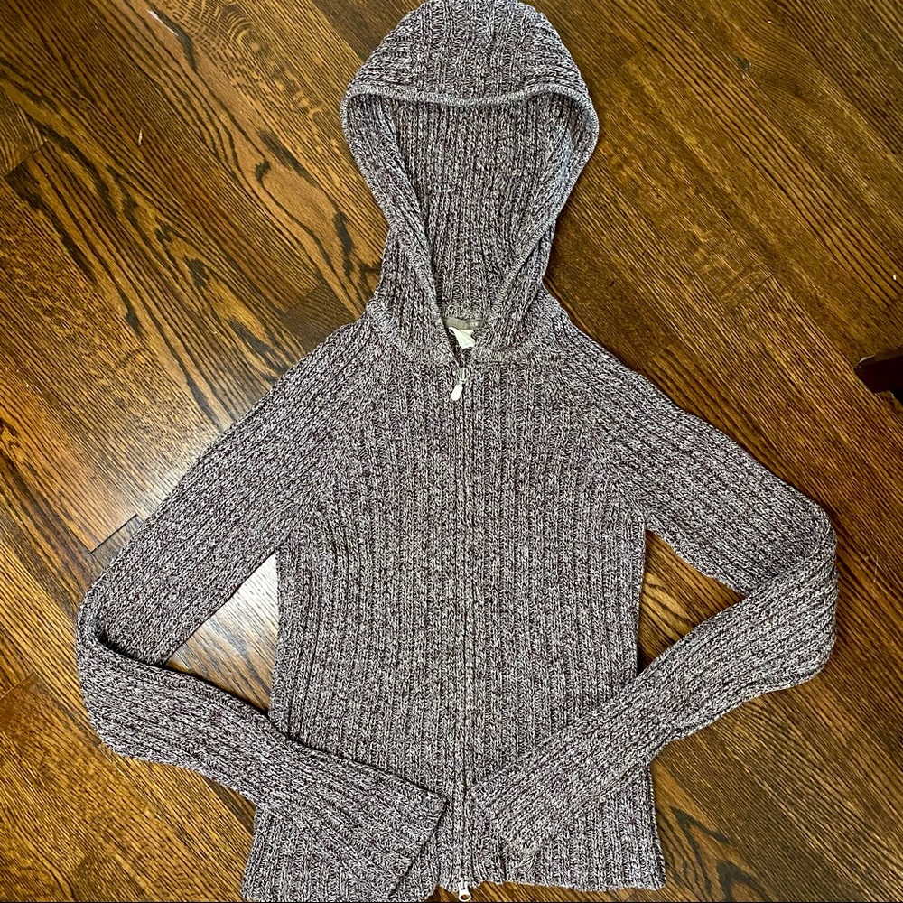 J. Crew zip up hoodie sweater in perfect condition!